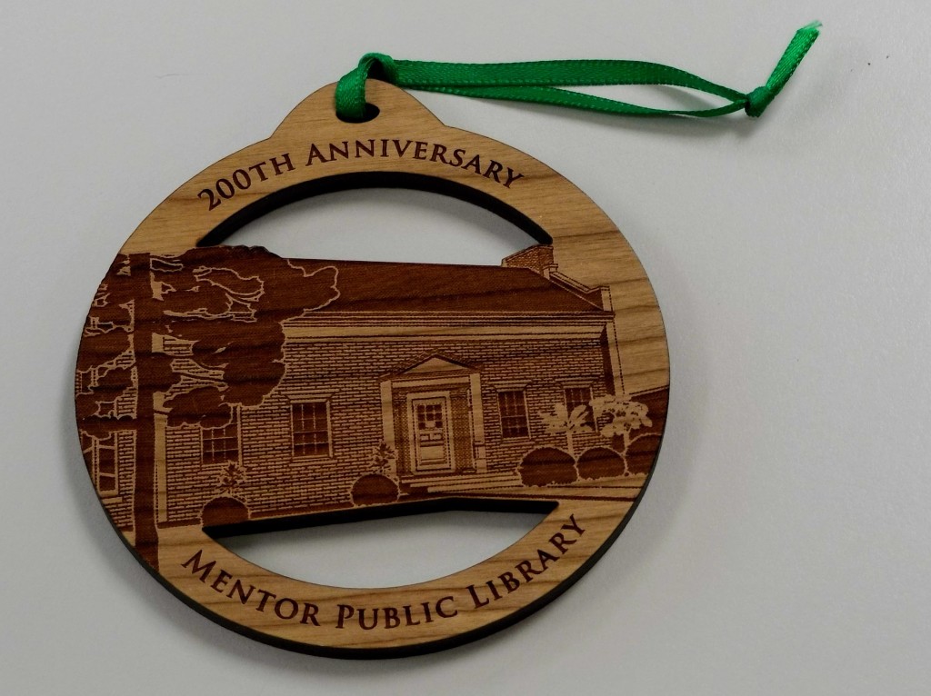 You can support the library and celebrate its 200th anniversary by purchasing a Christmas ornament.
