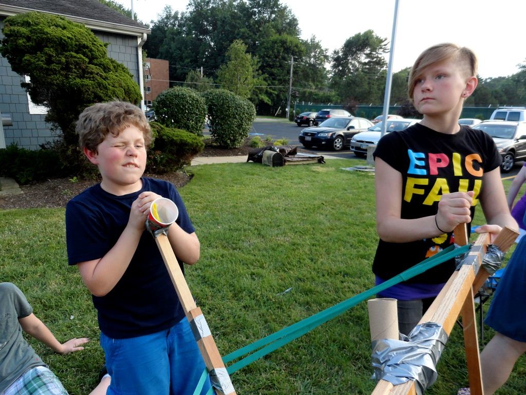 Make catapults and launch marshmallows at our Headlands Branch on March 23.